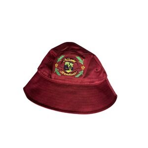 Nike NOCTA Freehold Bucket Hat Cardinal Red Drake Turks and Caicos Pins M/L NEW